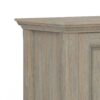 Amherst - Low Storage Cabinet - Distressed Gray - Image 3