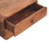 2 Drawer Floating Bedside Table - Caramel - Image 2