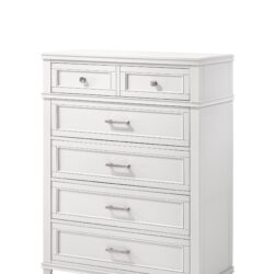 5 Drawer Chest - White