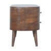 Rounded Entertainment Unit - Chestnut - Image 8