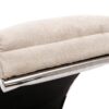 Linen Massage Chaise Lounge Indoor With Remote Control, Ergonomic Electric Massage Lounger - Beige - Image 18