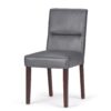 Ashford - Parson Dining Chair (Set of 2) - Stone Gray - Image 2