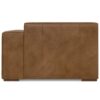 Rex - Right Chaise Sofa Module - Brown - Image 10