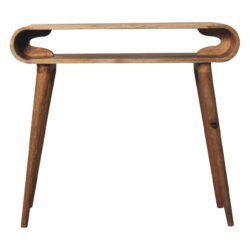 Amaya - Nordic Style Console Table - Beige Brown
