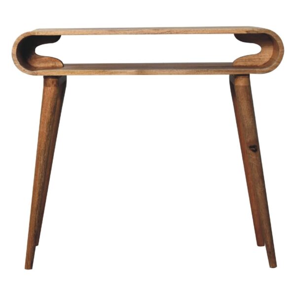 Amaya - Nordic Style Console Table - Beige Brown