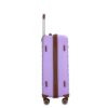 5 Piece Set (20"24"28 +A Travel Bag And A Toiletry Bag), Pp Hardshell Carry On Luggage Set With Tsa Lock Carry On Suitcase Luggage Durable Suitcase - Purple - Image 22