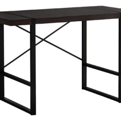 Computer Desk For Home Office, Laptop, Versatile Placement - Espresso
