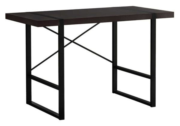 Computer Desk For Home Office, Laptop, Versatile Placement - Espresso