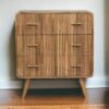 T Bar Ridged Chest - Brown - Image 9