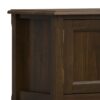 Burlington - Low TV Media Stand - Mahogany - Image 9