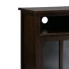 Warm Shaker - Medium Storage Media Cabinet - Tobacco Brown - Image 7