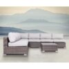6 Person Seating Set With Cushions - Brown / Gray - Image 7