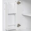 Bathroom Vanity Combo With Ceramic Sink, Luxurious Space-Saving Vanity, 2 Soft-Close Doors - Gold / White - Image 23