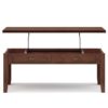 Artisan - Lift Top Coffee Table - Russet Brown - Image 2