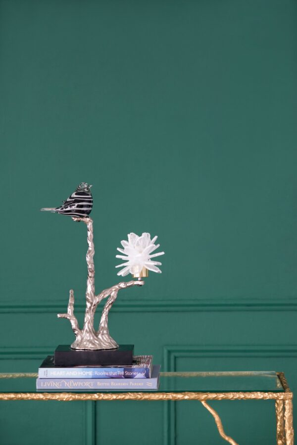 Aluminum Candle Holder & Marble Stand - Multicolor
