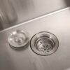 24" Stainless Steel Washing Sink With Faucet Hoses And Drain Head Only (Update) - Silver - Image 6