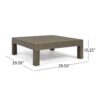 Oana - Right Corner Bench And Coffee Table - Dark Gray - Image 10