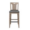 Benti - Slat Back Bar Stools (Set of 2) - Brown - Image 2