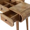 Round Dressing Table - Oak - Image 10