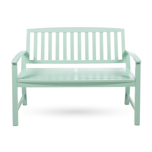 Farmhouse Style Loja Bench Indoor / Outdoor Acacia Wood - Mint