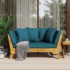 Outdoor Expandable Daybed With Cushions - Teak - Image 5