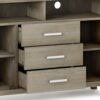 Kitchener - Tall TV Media Stand - Distressed Gray - Image 6