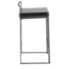 Fuji - Industrial Stackable Counter Stool (Set of 3) - Black - Image 3