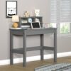 Logan - Writing Desk - Gray - Image 4