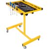 Adjustable Work Table With Drawer - Yellow / Black - Image 10