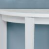 Accent Console Table For Entryway, Contemporary Modern - White - Image 3