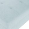 Classic Ottoman With Cushioned Top - Blue - Image 9