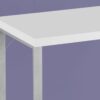 Computer Desk For Home Office, Laptop, Modern Convenient Design - White - Image 2