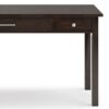 Avalon - Large Desk - Tobacco Brown - Image 5