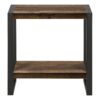 Accent Table, Side, End, Nightstand, Lamp, Living Room, Bedroom, Industrial - Brown - Image 2