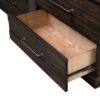 Industrial Farmhouse Designed 6 Drawer Dresser - Brown - Image 3