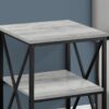 Accent Table, Side Contemporary And Modern - Gray - Image 10