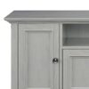 Amherst - Wide TV Media Stand - Fog Gray - Image 4
