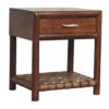 T Bar Nightstand - Dark Brown - Image 2