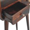 Mini Curved Console Table - Walnut - Image 4