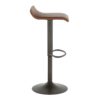 Ale - Industrial Barstool (Set of 2) - Brown - Image 3