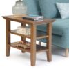 Acadian - Narrow Side Table - Light Golden Brown - Image 9