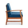 Perla - 5 Pieces Sofa Set - Blue - Image 8