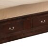 Louis Phillipe - Full Storage Bed - Cappuccino - Image 3