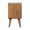 Mini Lille Curved Nightstand - Oak - Image 6