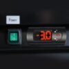 Glass Door Merchandiser Freezer 19.3 Cu.Ft Swing Door Commercial Reach-In Display Freezers With LED Top Panel Upright Freeze Storage - Black - Image 8