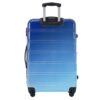Hardshell Luggage Sets 3 Piece Gradient Color Expandable Suitcase With Spinner Wheels And Tsa Lock Lightweight 20" 24" 28" Available - Blue / Light Blue - Image 4