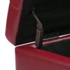 Cosmopolitan - Storage Ottoman - Red - Image 9