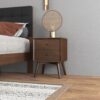 Caroline - Night Stand 2 Drawer - Dark Brown - Image 7