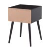 Bora Bora - Contemporary Side Table - Black - Image 3