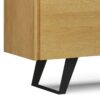 Lowry - TV Media Stand - Oak - Image 8